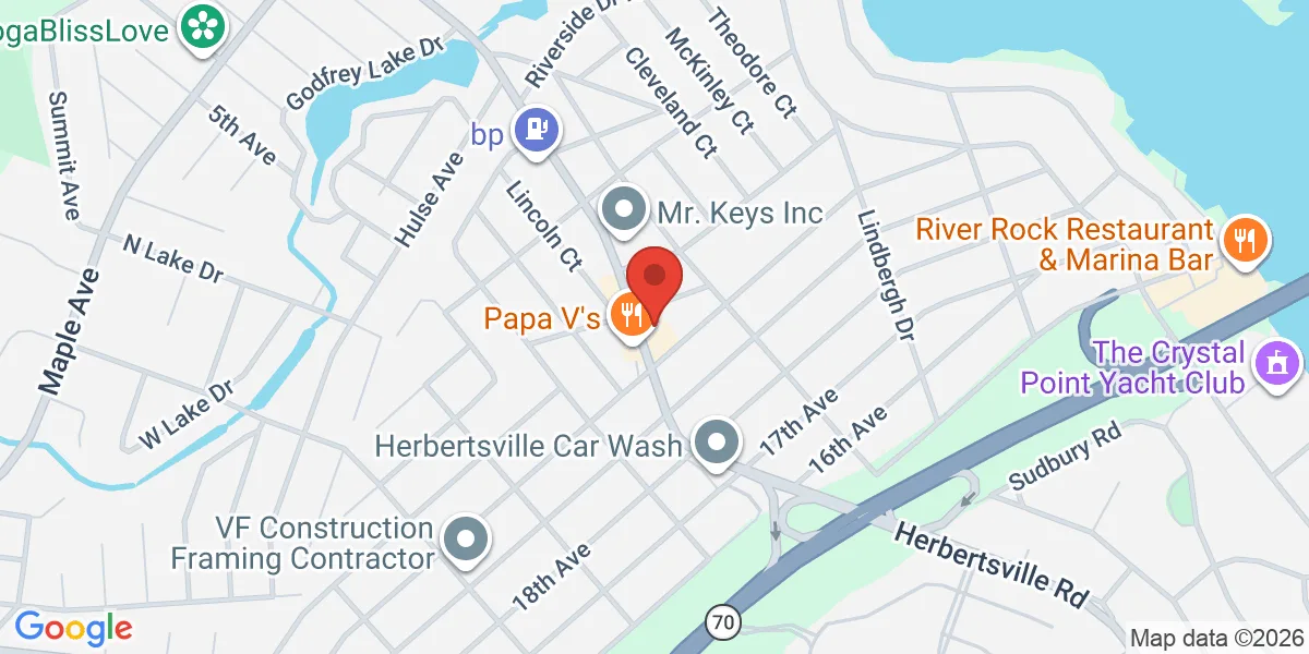 Map to 337 Herbertsville Rd, Brick Township, NJ